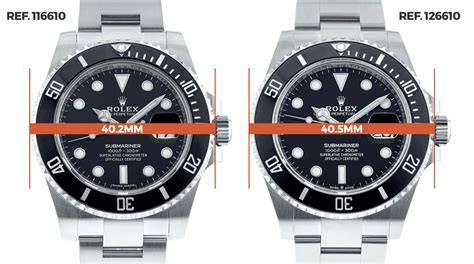 rolex submariner 41mm lug-to lug|rolex submariner size chart.